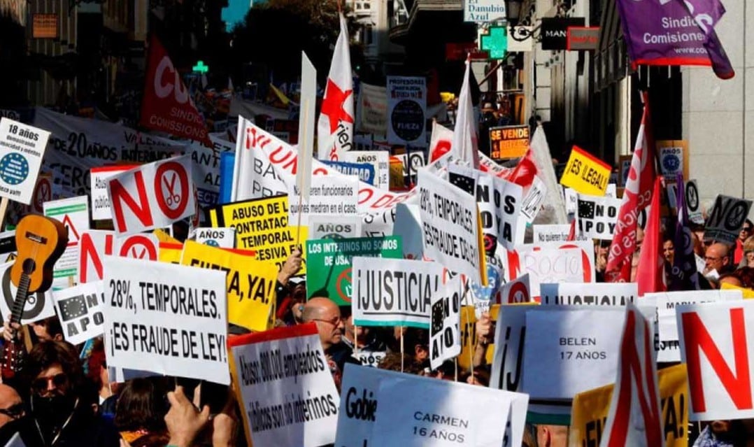 ¿Y los interinos? 1 ¿Y los interinos?